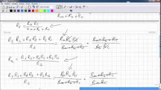 elettrotecnica parte 30formule da stella a triangolo [upl. by Fulbright]