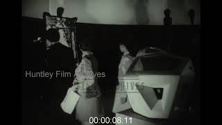 Exhibition of Modernist Art in France 1960s  Archive Film 1066849 [upl. by Nrev]