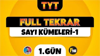 TYT Matematik Full Tekrar Kampı  1Gün  Sayı Kümeleri1  2023  tytbitsin [upl. by Anirual]