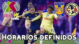 🔥Días y horarios para la GRAN FINAL Tigres Femenil vs América Femenil  Final Liga MX Femenil [upl. by Eelrehpotsirhc59]