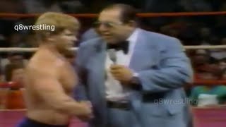 BOB BACKLUND VS JIMMY VALIANT تعليق ابراهيم الراشد [upl. by Bayly854]