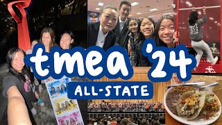 TMEA ALLSTATE 2024 VLOG [upl. by Ariajay169]