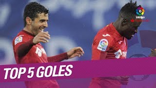 TOP 5 Goles Jornada 29 LaLiga Santander 20172018 [upl. by Anitram522]