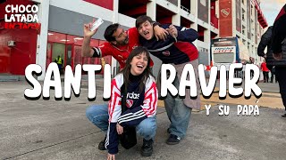 YENDO A LA CANCHA CON SANTI RAVIER Y SU PAPÁ  CHOCOLATADA EN TAPER [upl. by Naziaf]