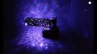 How to Make Star Projector from cans and LEDs [upl. by Lazare]