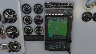 Microsoft Flight Simulator 2020 PC6  GTN 750650 COMBO SU5 Test 67 [upl. by Esli]