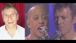 My Taratata  Nagui  David Bowie amp Gail Ann Dorsey quotUnder Pressurequot Live 1995 [upl. by Wieren]