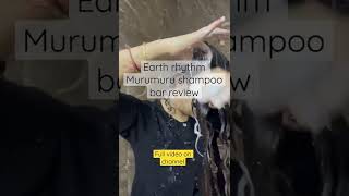 Earthy rhythm Shampoo soap review amp how to use earthrhythm ecofriendlyproducts shampoobar [upl. by Yevoc598]