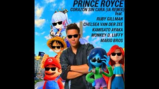 Prince Royce  Corazón Sin Cara IA Remix Ft Ruby Gillman Chelsea Van Der Zee Kamisato Ayaka [upl. by Ferriter637]