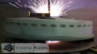 Metal Spray Service  Flywheel Metal Spray by Coastal Plating Company [upl. by Conan71]