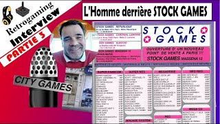 INTERVIEW Retrogaming  STOCK GAMES L Homme derrière les Boutiques Part3 stonecoldpes6jeuxvidéo [upl. by Aileme620]