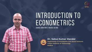 Introduction to Econometrics [upl. by Adnawaj977]