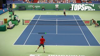 Top Spin 2K25  Matteo Berrettini Vs Daniil Medvedev I Shanghai Masters I Legend Difficulty PS5 [upl. by Laraine]