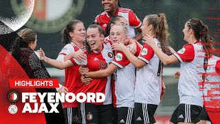 Historische overwinning in 𝐃𝐄 𝐍𝐈𝐄𝐔𝐖𝐄 𝐊𝐋𝐀𝐒𝐒𝐈𝐄𝐊𝐄𝐑 🔴⚪⚫  Highlights Feyenoord V1  Ajax V1  20212022 [upl. by Nodnart]