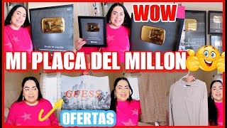 LES MUESTRO MI PLACA DEL MILLÓN EN YOUTUBE🏆COMPRAS DE BLACK FRIDAY OFERTAS🛍 VLOGMAS2024 [upl. by Nnilsia14]