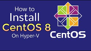 How to install CentOS 8 on Hyperv  2020 Tutorial [upl. by Rocray]