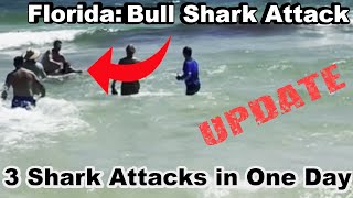 Update 3 Florida Shark Attacks in 1 Day Teen Loses Arm amp Leg to Shark Lulu GribbinElisabeth Foley [upl. by Tsyhtema]