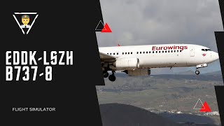 ROEN PMDG 737800 EDDKLSZH l A PILOTS LIFE CHAPTER 2 [upl. by Attirb309]