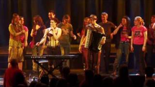 AMANDA PALMER and JASON WEBLEY play the DRINKING SONG Amsterdam Melkweg 28042010 [upl. by Clim920]