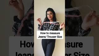 THIS IS WHY YOUR JEANS GETTING LOOSE 🤧How to measure your Jeans  Trouser Size for online shopping [upl. by Carlota]