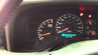 Reset Change Oil Light  2002 to 2013 Chevy Tahoe [upl. by Yssim]