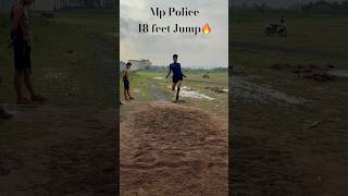 Long Jump Mp Police 18 Feet Long Jump Kaise Kareviralvideo shorts mppolice [upl. by Pinette]