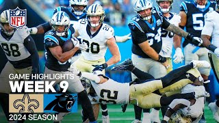 New Orleans Saints vs Carolina Panthers  2024 Week 9 Game Highlights [upl. by Terr]