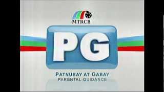 HQ MTRCB PG Parental GuidancePatnubay at Gabay Tagalo 4x3 No LogosWatermarks [upl. by Nialb52]