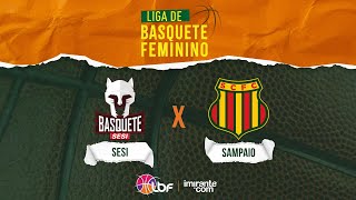 SESI Araraquara x Sampaio Basquete  AO VIVO E COM IMAGENS  Finais da LBF 2024  Jogo 4 [upl. by Hedley757]