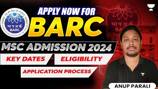 Apply Now for BARC MSc Admission 2024 Key Dates Eligibility and Application Process [upl. by Macintyre]