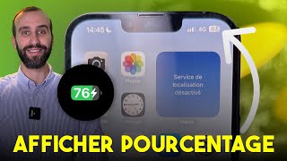 Comment afficher le pourcentage de la batterie sur l’iPhone [upl. by Htebsle]