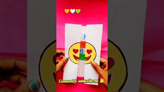 Emoji for India flag drawing Independence day special 🇮🇳 shorts art drawing independenceday 🧡🤍💚 [upl. by Gersham312]