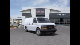 2023 Gmc Savana Cargo Van Cargo Van Rear Wheel Drive In Round Rock Texas USA  Bid Here [upl. by Clyte]