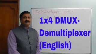 1x4 DMUX Demultiplexer Data DistributorDigital Electronics [upl. by Kristal]