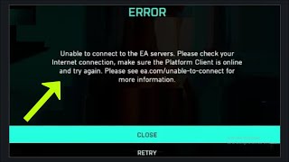 Fix  Battlefield 2042  Unable To Connect To The UA Servers Please Check Connection Client [upl. by Agiaf]