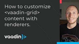 Vaadin Grid renderers customize cells and show a details row Fusion [upl. by Guinn]