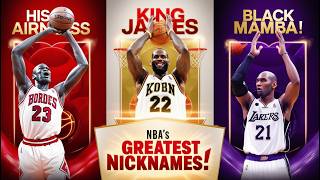 Nicknames of Famous NBA Players 🏀  King James Slim Reaper Chef curry Shaq Greek Freak [upl. by Nnagem]