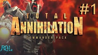 Total Annihilation  Arm Campaign Missions 14  LongplayGameplay  Retro RTS  Real Time Strategy [upl. by Eelarat]