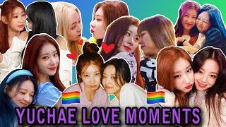 10 Minutes of love momentsVersion YuChae ITZY [upl. by Hpsoj956]