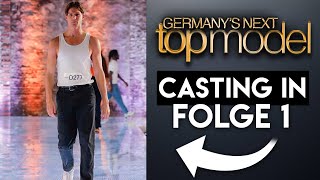 GNTM 2024 Offenes Casting Folge 1  SCHUMMELEI von Kandidatin aufgeflogen [upl. by Crane101]