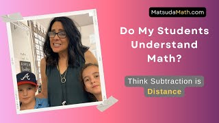 Is Subtraction really Distance [upl. by Esserac462]