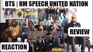 Bts  RM Speech United Nations UNICEF “Youth 2030quot 방탄소년단 ReactionReview [upl. by Christmas]