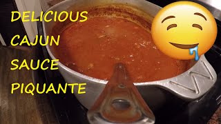 How to Cook a Cajun amp Creole Sauce Piquante How to Cook a Red Gravy How to Cook a Tomato Gravy [upl. by Magda]