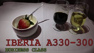 Iberia A330300 Business Class  Miami  Madrid  Trip report [upl. by Elrahc]