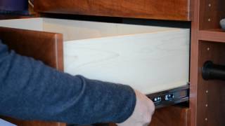 Removing a Soft Close Slide Drawer [upl. by Dickman164]