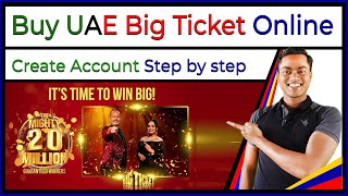 How to Buy Lottery Ticket Online  Create Big Ticket account Step by Step  Buy Big Ticket Online [upl. by Ycniuqed]