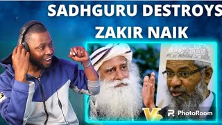 Sadhguru Destroys Zakir Naiks REFERENCE Branding Reaction  OPENCHALLENGE [upl. by Anivas568]