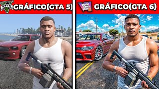 GTA 5 com GRAFICOS do GTA 6 É serio [upl. by Annahsor]