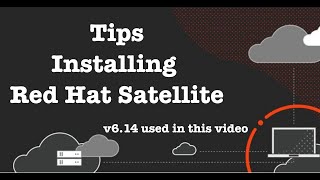 Best Practices for Installing Red Hat Satellite 614 used in this video [upl. by Lenard]