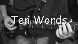 Joe Satriani  Ten Words cover [upl. by Weibel]